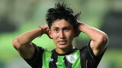 Miguelito, meia boliviano do Santos emprestado ao América-MG