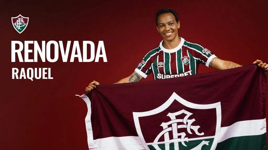 Anúncio de Raquel Fernandes no Fluminense