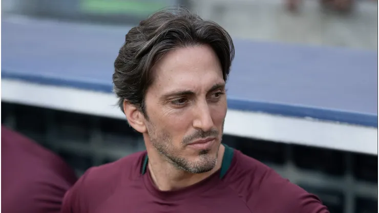 Zubeldía, técnico do Fluminense, durante partida no Maracanã