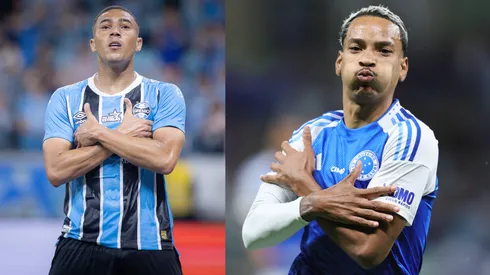 Carlos Vinícius e Matheus Pereira vão se enfrentar nesta quarta-feira (5) – Fotos: Maxi Franzoi/AGIF e Gilson Lobo/AGIF