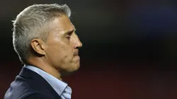 São Paulo volta a viver clima de final e laterais viram problema para Crespo — Foto Marlon CostaAGIF