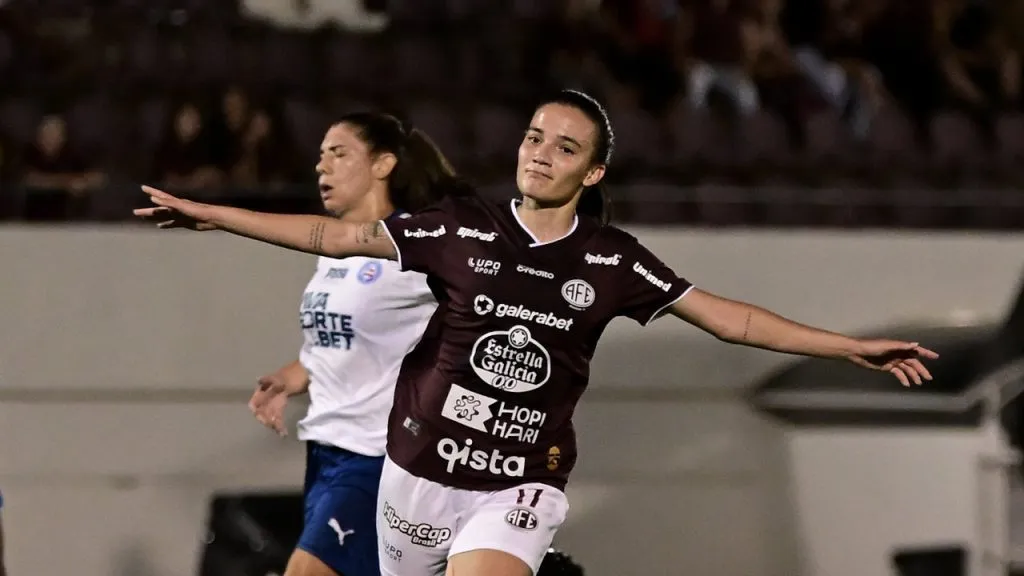 Ferroviária em campo pela Copa do Brasil Feminina