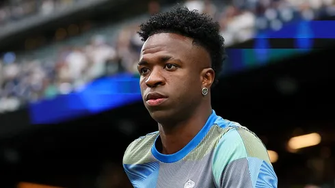 Vini Jr. no Real Madrid. Foto: Florencia Tan Jun/Getty Images