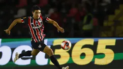 SP - RIBEIRAO PRETO - 20/01/2025 - PAULISTA 2025, BOTAFOGO-SP X SAO PAULO - Joao Moreira jogador do Sao Paulo durante partida contra o Botafogo-SP no estadio Santa Cruz pelo campeonato Paulista 2025. Foto: Thiago Calil/AGIF