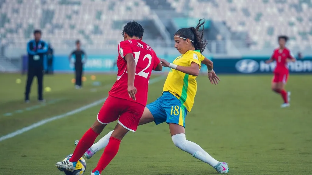 Brasil e Coreia do Norte em campo pelo Mundial Feminino Sub-17