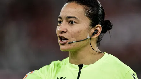 Edina Alves, árbitra de Bragantino x Corinthians