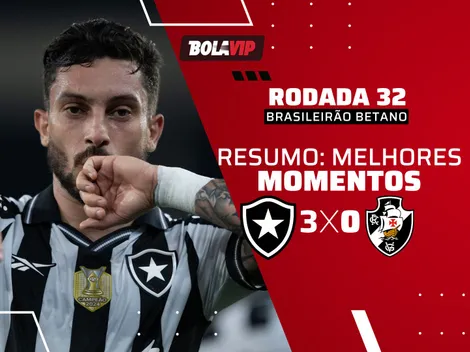 Botafogo vence o Vasco por 3 a 0 pelo Brasileirão Betano