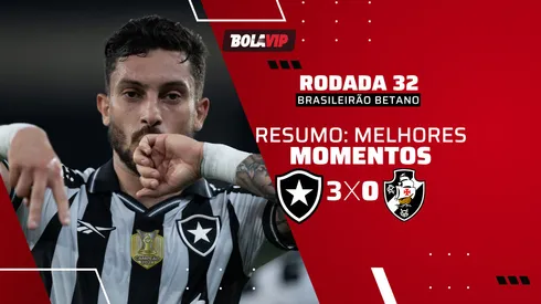 Botafogo vence o Vasco por 3 a 0 pelo Brasileirão Betano