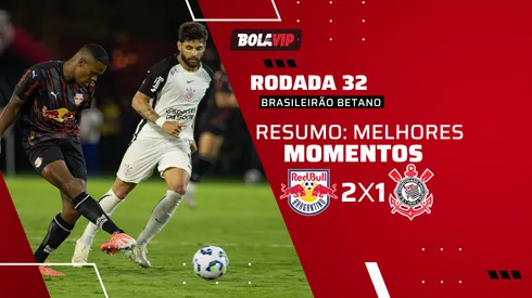 Bragantino 2 x 1 Corinthians. Foto: Joisel Amaral/AGIF