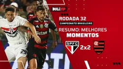 São Paulo 2 x 2 Flamengo pelo Brasileirão Betano: Foto: Mauricio De Souza/AGIF