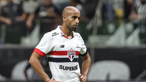 Lucas Moura no São Paulo . Foto: Gilson Lobo/AGIF