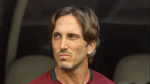 Zubeldía durante partida diante do Ceará, no Castelão