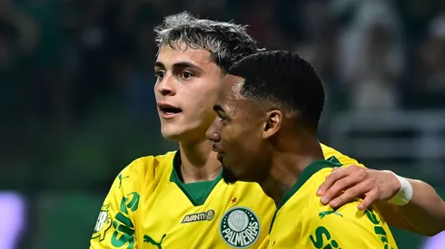 Ramón Sosa em campo pelo Verdão.