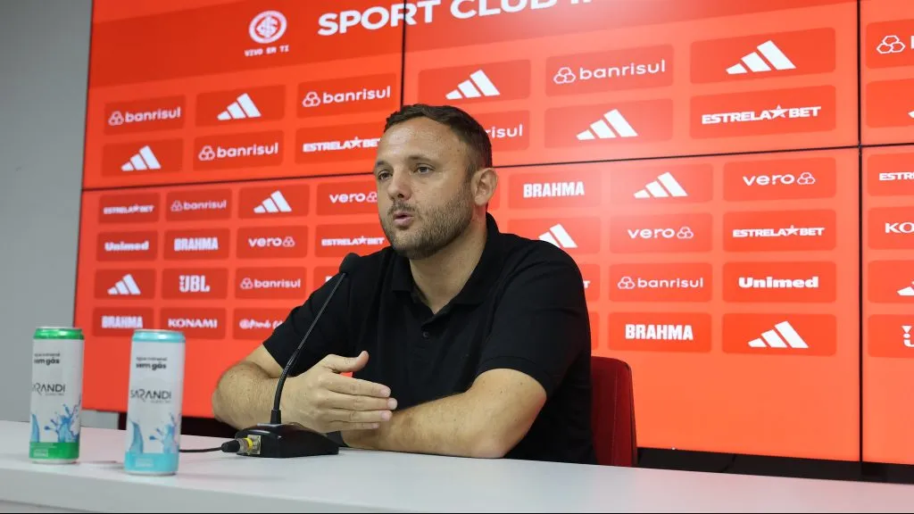 André Mazzuco se posiciona sobre momento do Internacional na temporada – Foto: Ricardo Duarte/Internacional