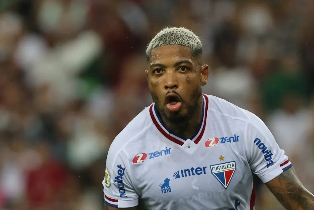 Marinho em ação pelo Fortaleza. Foto: Wagner Meier/Getty Images