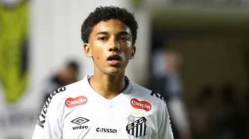 Robinho Jr, atacante do Santos
