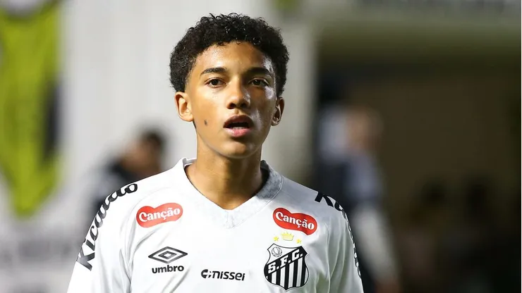 Robinho Jr, atacante do Santos