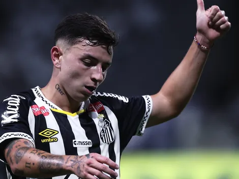 Barreal faz golaço em empate do Santos e tem noite de herói contra o Internacional