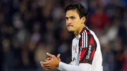 Pedro é exceção em ataque que participa de menos da metade dos gols do Flamengo — Foto Joisel AmaralAGIF