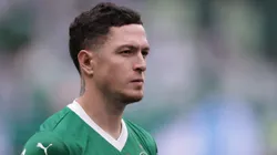 SP - SAO PAULO - 10/08/2025 - BRASILEIRO A 2025, PALMEIRAS X CEARA - Anibal Moreno jogador do Palmeiras durante partida contra o Ceara no estadio Arena Allianz Parque pelo campeonato Brasileiro A 2025. Foto: Ettore Chiereguini/AGIF