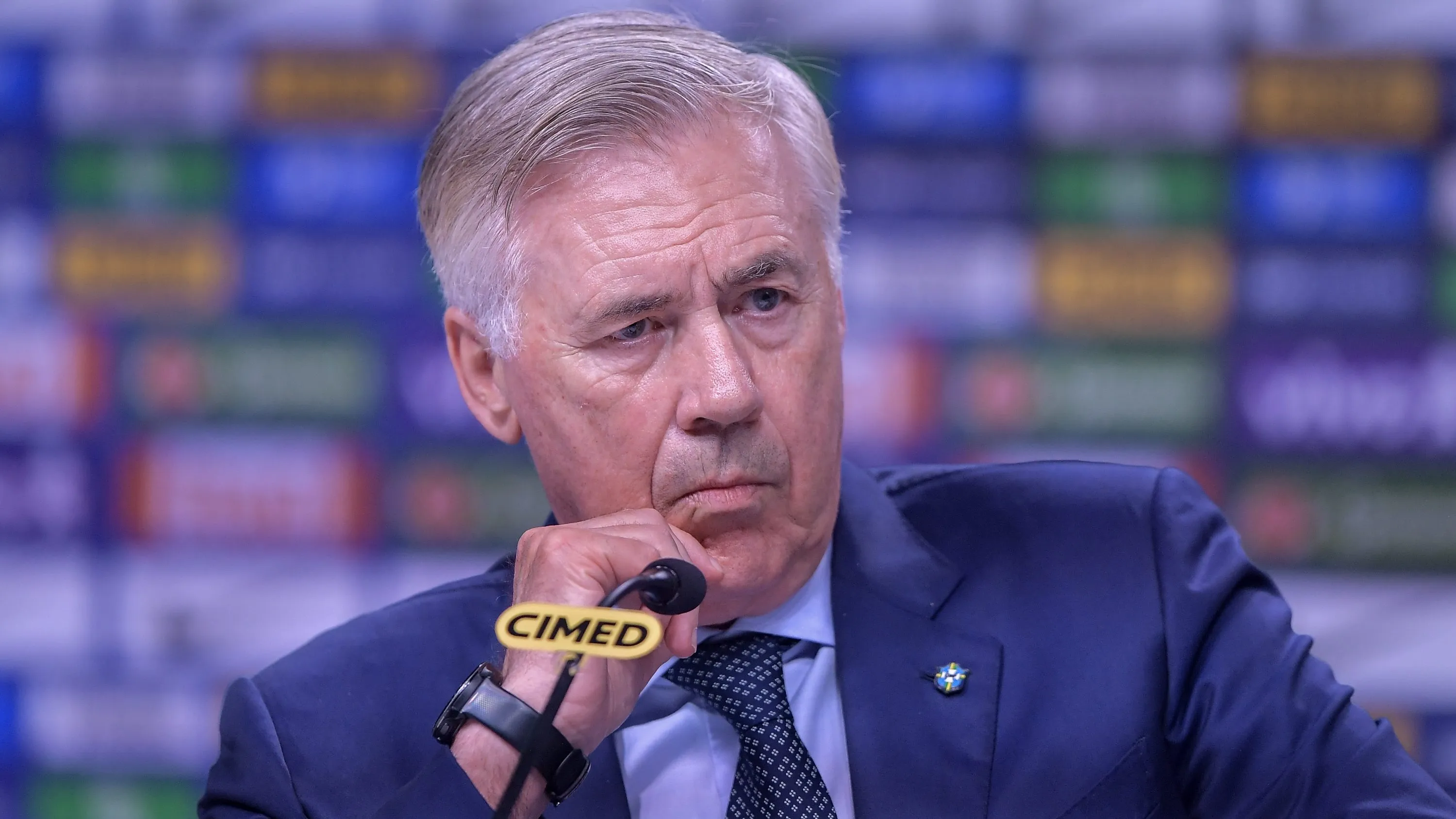 Ancelotti foi fortemente defendido por Ricardo Rocha – Foto: Thiago Ribeiro/AGIF