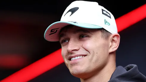 SAO PAULO, BRAZIL - NOVEMBER 06: Lando Norris of Great Britain and McLaren looks on in the Paddock during previews ahead of the F1 Grand Prix of Brazil at Autodromo Jose Carlos Pace on November 06, 2025 in Sao Paulo, Brazil. (Photo by Lars Baron/Getty Images)