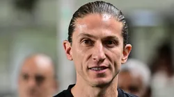 SP - SANTOS - 05/11/2025 - BRASILEIRO A 2025, SAO PAULO X FLAMENGO - Filipe Luis tecnico do Flamengo durante partida contra o Sao Paulo no estadio Vila Belmiro pelo campeonato Brasileiro A 2025. Foto: Jota Erre/AGIF