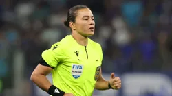 Edina Alves em partida do Campeonato Brasileiro