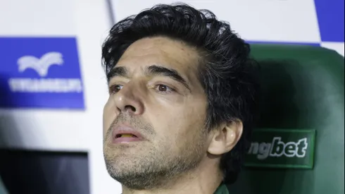 Abel Ferreira durante partida entre Palmeiras x Peixe na Série A