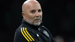 SP - SAO PAULO - 18/10/2025 - BRASILEIRO A 2025, CORINTHIANS X ATLETICO-MG - [Jorge Sampaolitecnico do Atletico-MG durante partida contra o Corinthians no estadio Arena Corinthians pelo campeonato Brasileiro A 2025. Foto: Joisel Amaral/AGIF