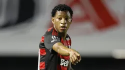 Plata durante partida contra o SPFC