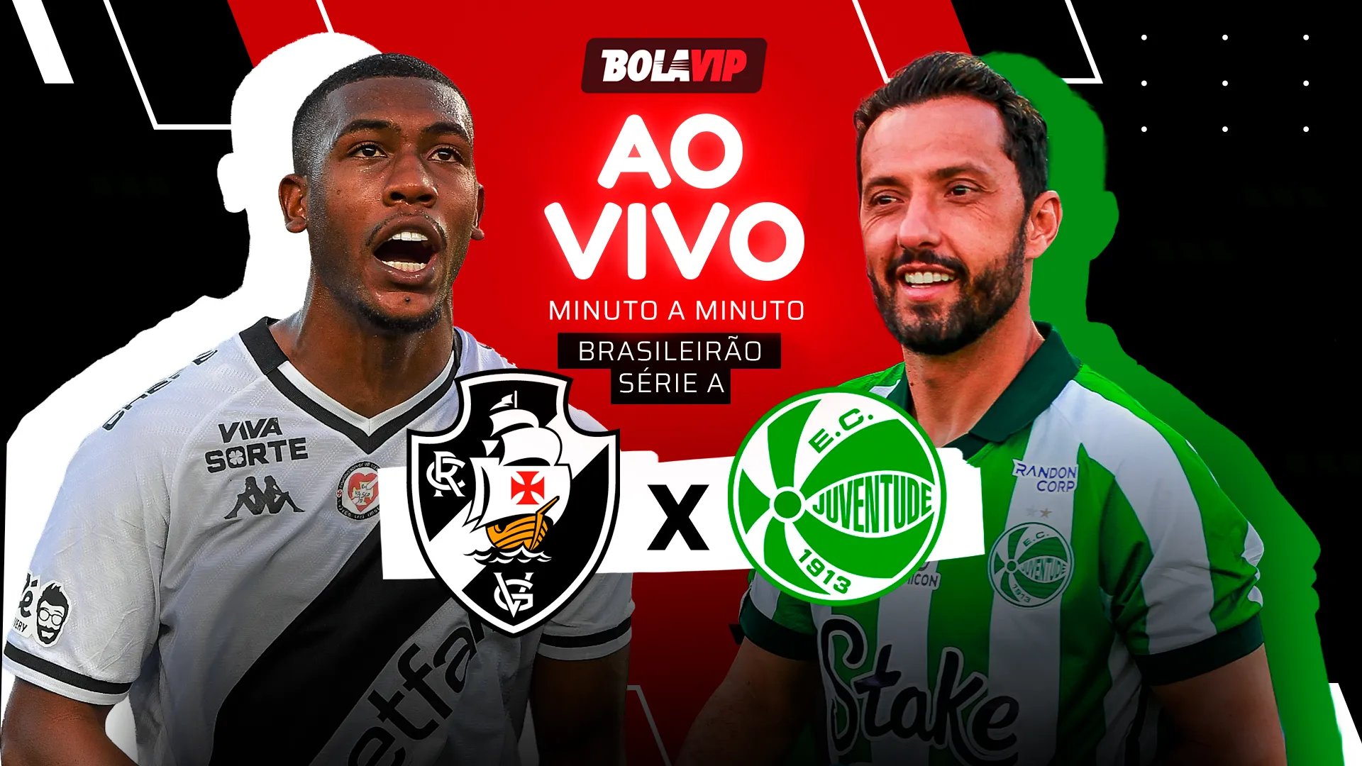 AO VIVO: Vasco x Juventude – Acompanhe o Clássico Minuto a Minuto pelo Campeonato Brasileiro