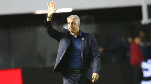 Hernan Crespo técnico do São Paulo durante partida contra o Bragantino - Foto: Mauricio De Souza/AGIF