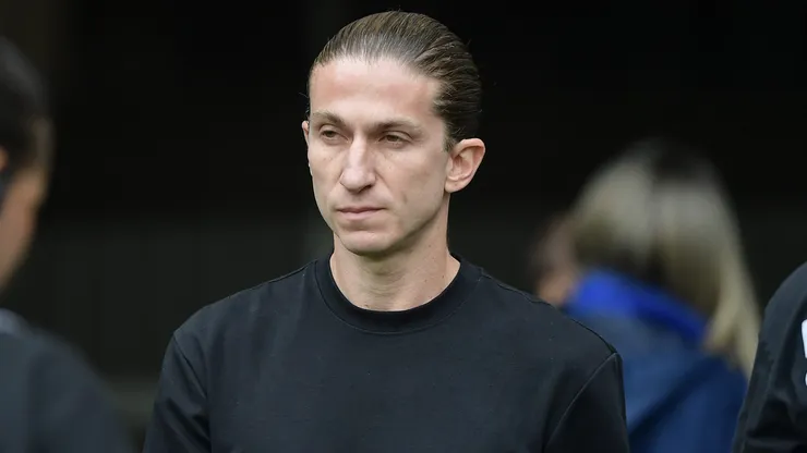 RJ - RIO DE JANEIRO - 19/10/2025 - BRASILEIRO A 2025, FLAMENGO X PALMEIRAS - Filipe Luis tecnico do Flamengo durante partida contra o Palmeiras no estadio Maracana pelo campeonato Brasileiro A 2025. Foto: Thiago Ribeiro/AGIF