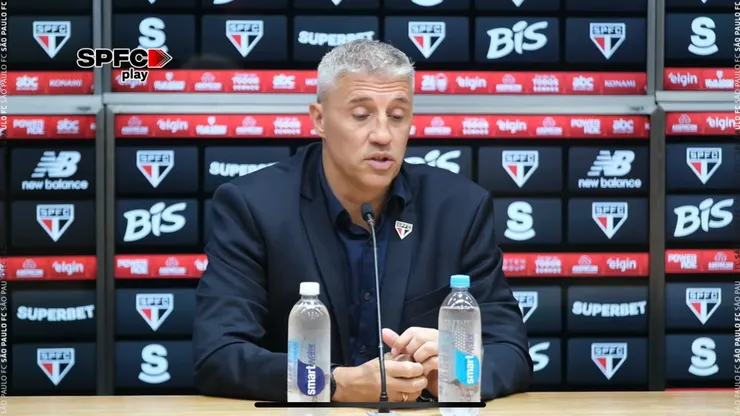 Crespo no São Paulo - Foto: Reprodução/SPFC Play