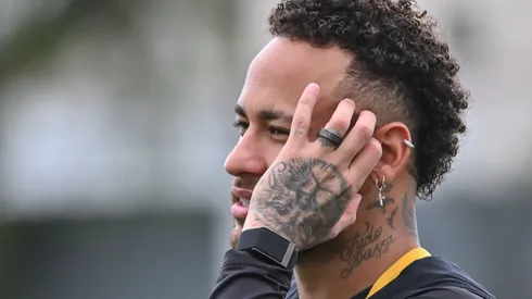 Santos aposta em Neymar para reviver vitória sobre o Flamengo, mas clima no Maracanã será outro — Foto Jota ErreAGIF