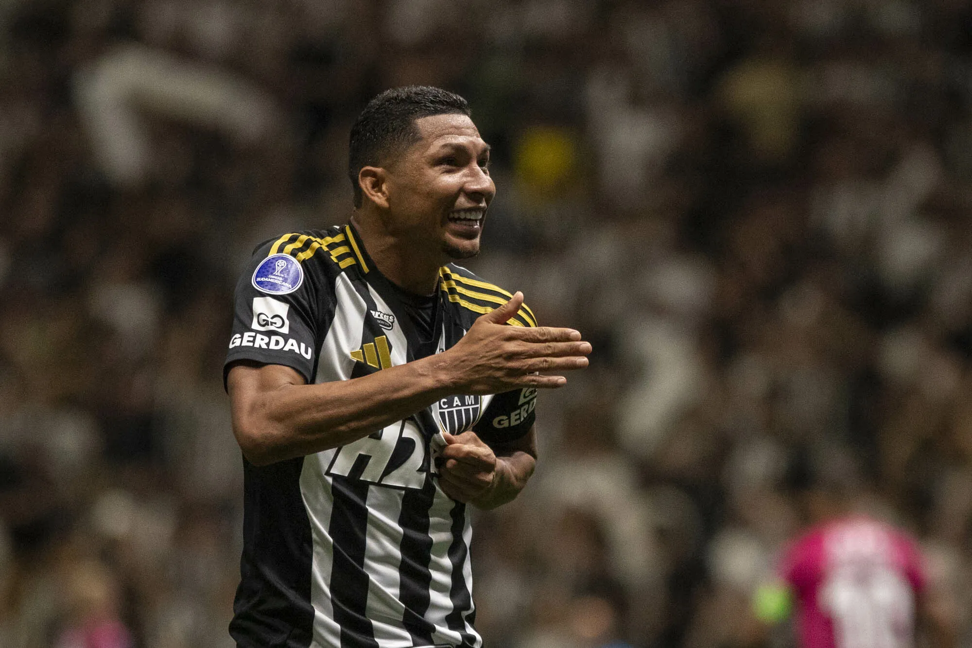 Rony durante partida pelo Atlético-MG. Foto: Fernando Moreno/AGIF