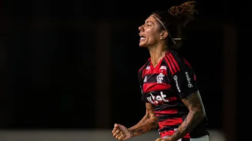Atacante do Flamengo, Cristiane. Foto: Paula Reis/Flamengo