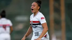 Dudinha, jogadora do São Paulo. Foto: Miguel Schincariol/São Paulo FC