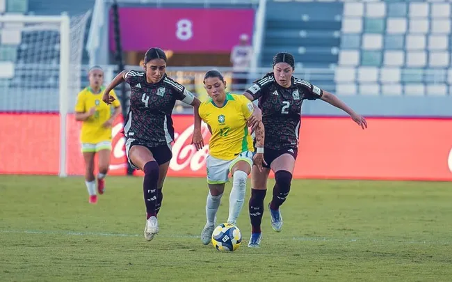 Brasil x México disputaram o bronze. Foto: Fabio Souza/CBF