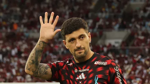 Arrascaeta renovou com Flamengo recentemente. Photo by Wagner Meier/Getty Images