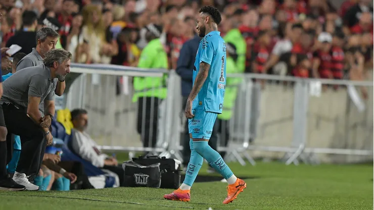 Neymar, atacante do Santos