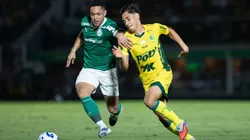 Vitor Roque jogador do Palmeiras durante partida contra o Mirassol - Foto: Joisel Amaral/AGIF
