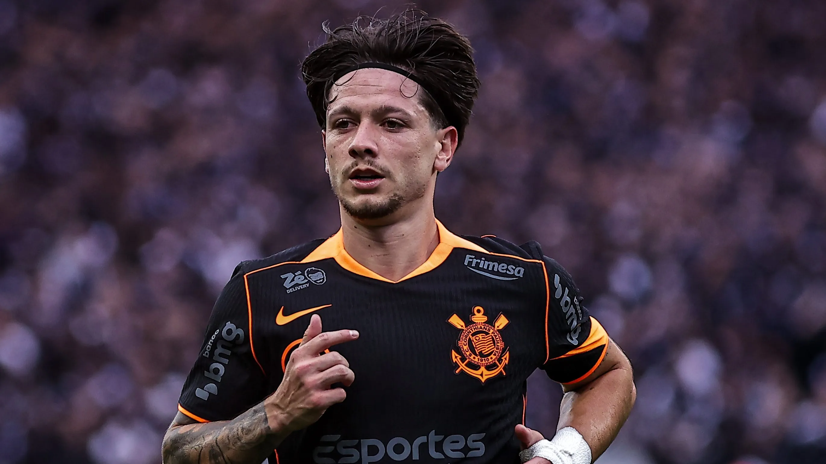 Garro desfalcará o Corinthians no clássico – Foto: Fabio Giannelli/AGIF