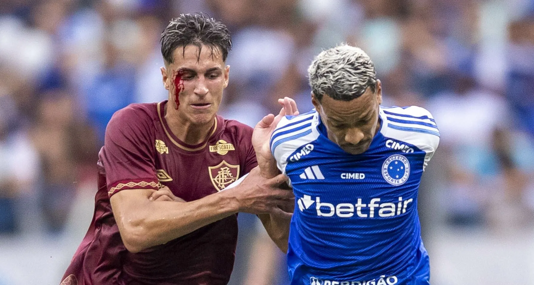 Cruzeiro x Fluminense - Foto: Fernando Moreno/AGIF.