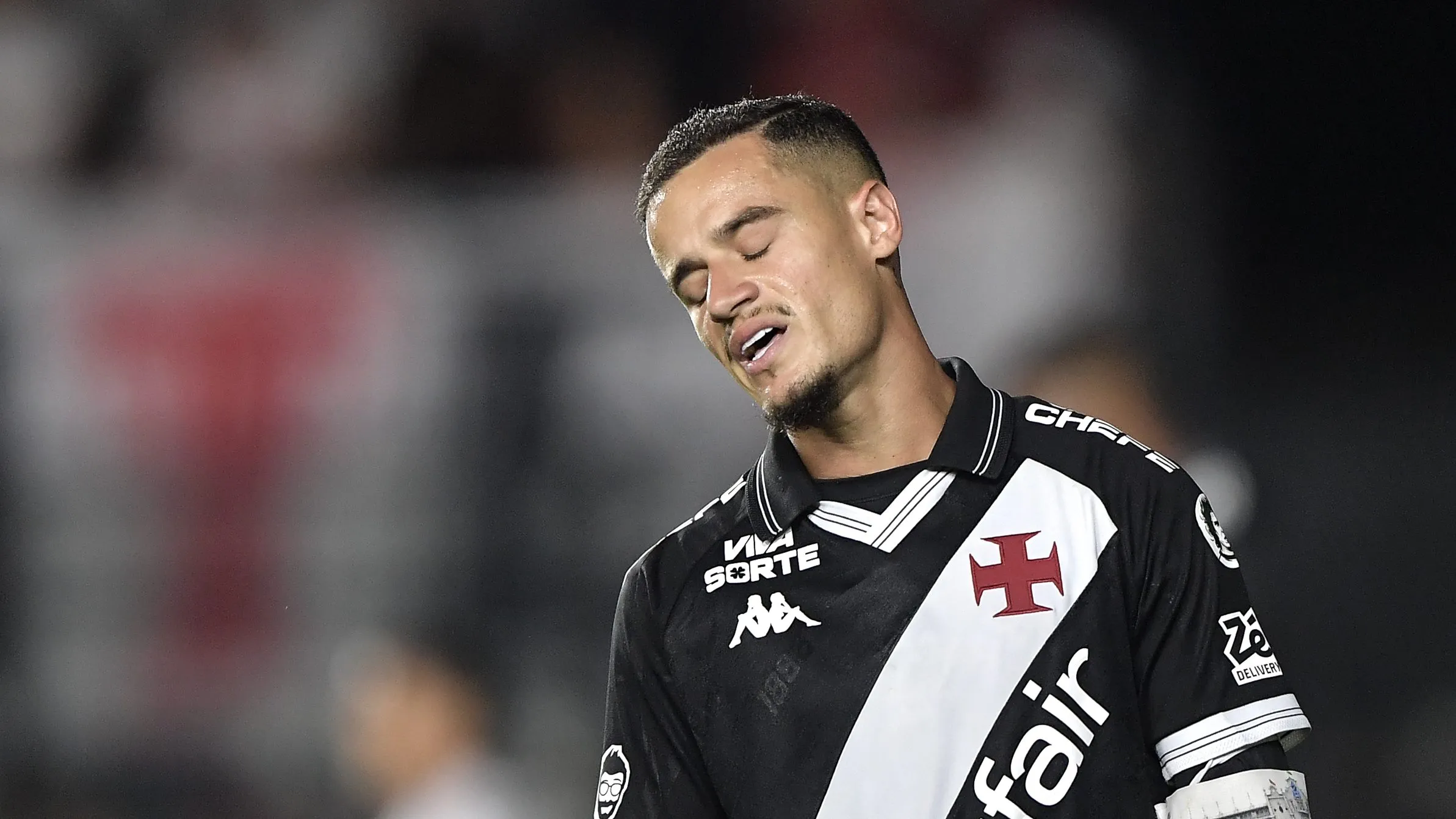 Coutinho pelo Vasco. Foto: Thiago Ribeiro/AGIF