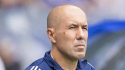 Leonardo Jardim durante jogo no Mineirão.