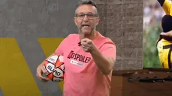 Neto perdeu a linha com Garro