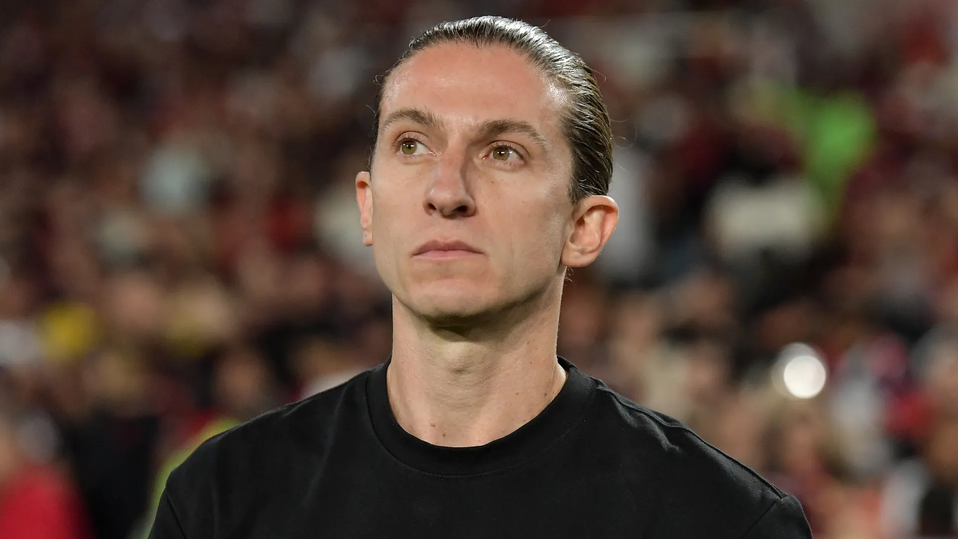 Filipe Luís pode conquistar mais um título nacional no Flamengo – Foto: Thiago Ribeiro/AGIF