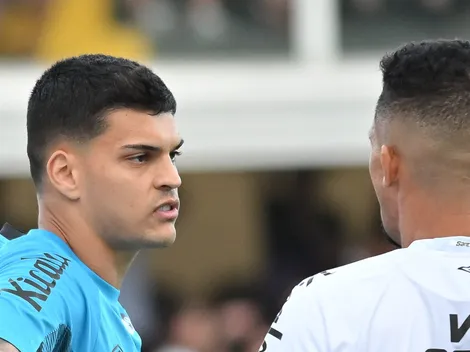 Igor Vinícius fica pistola com Brazão em derrota do Santos